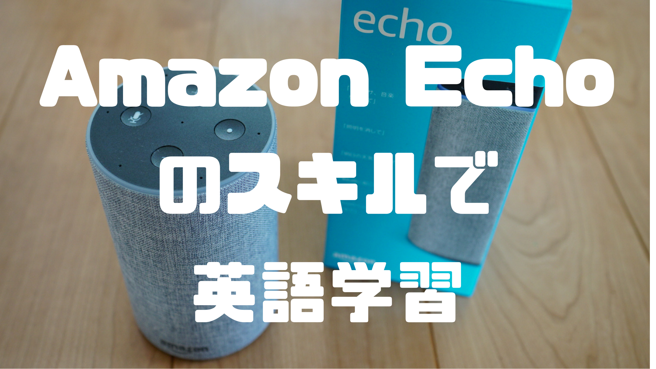 リスニング対策 Amazon Echoで英語学習ができるスキル５種 そろそろ自由な働き方を目指そうよ