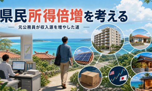 県民所得倍増を考える 元公務員が収入源を増やした道